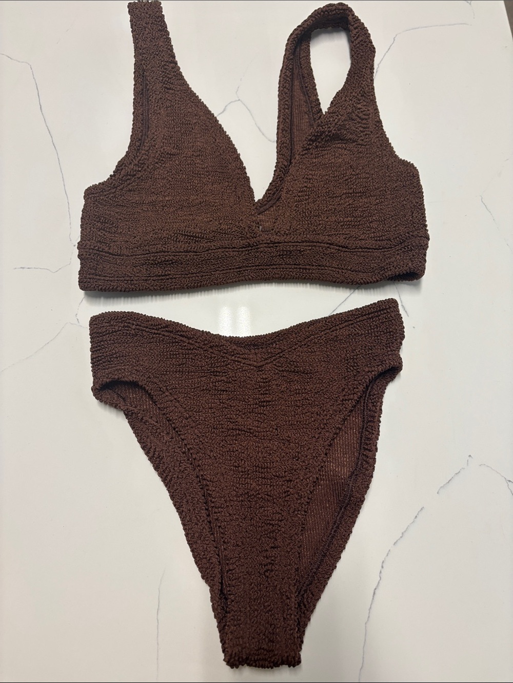 Hunza g angel bikini one size brown